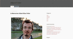 Desktop Screenshot of albert-feller.de